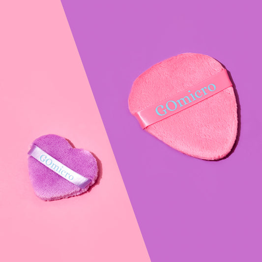 Micro Fiber Makeup Blending Puffs- 1 pair