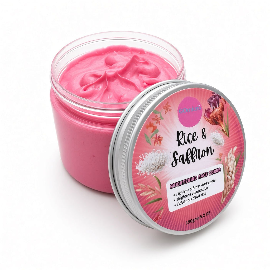 Rice & Saffron Face Scrub