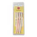 3 piece peach fuzz intense razor set