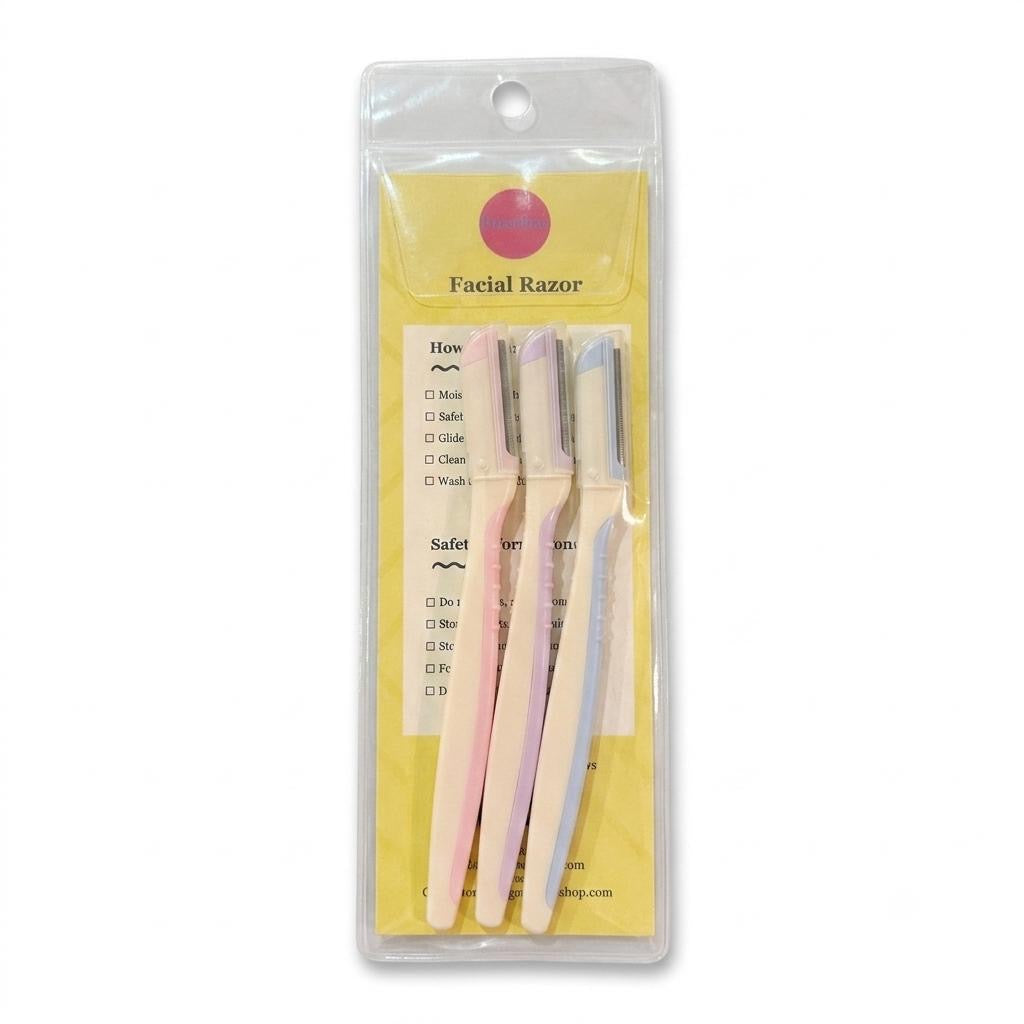 3 piece peach fuzz intense razor set