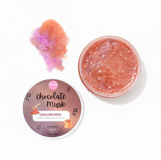 Chocolate Musk Body Scrub - Small Size