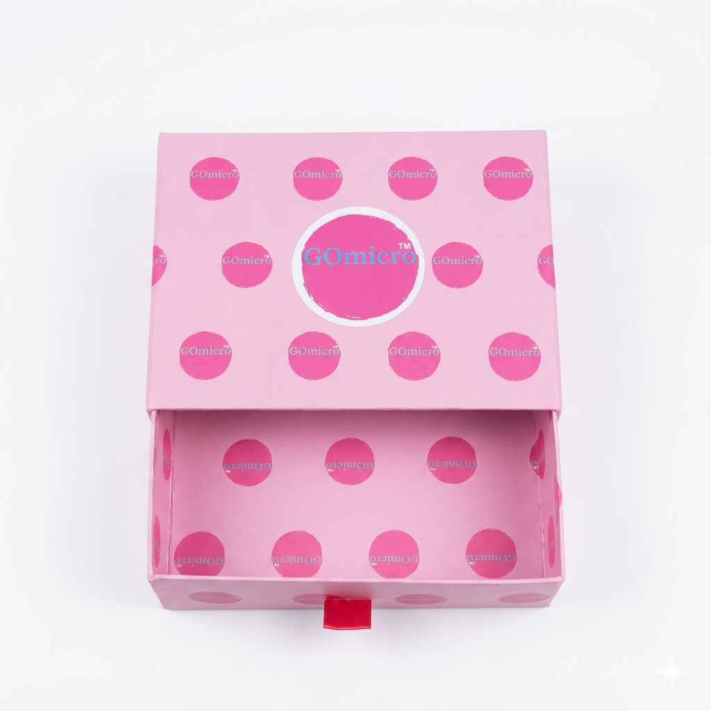 Gift Box - Polka Dots (Empty)