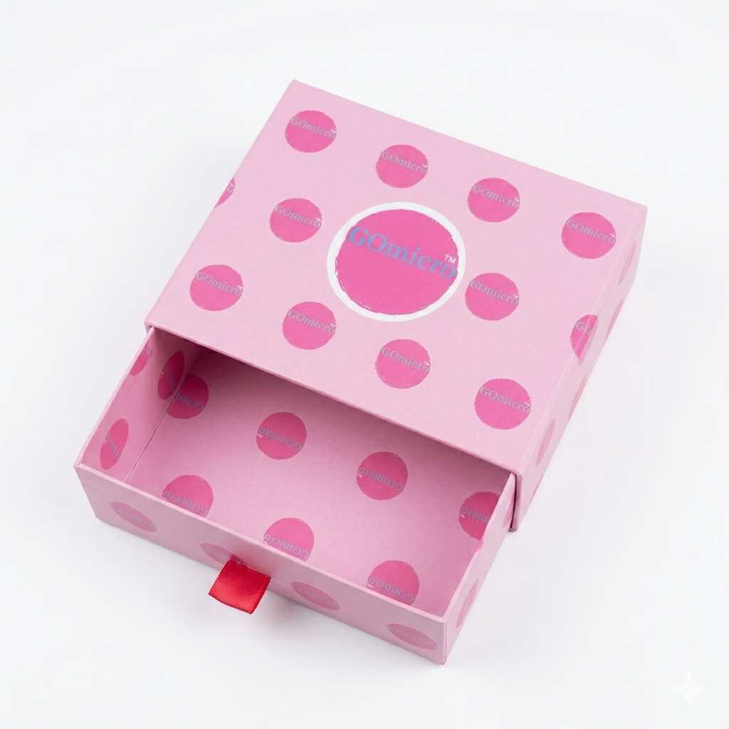 Gift Box - Polka Dots (Empty)