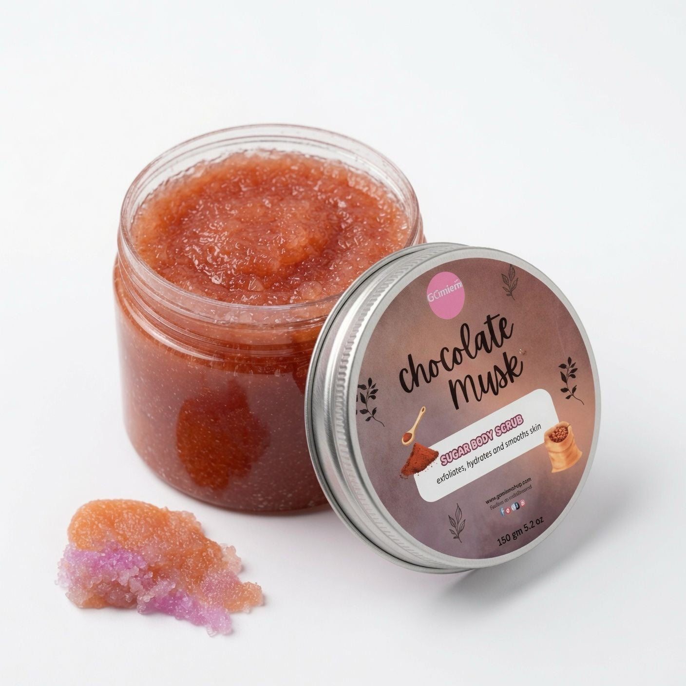 Chocolate Musk Body Scrub - Small Size