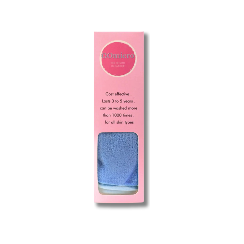 Big Microfibre Makeup Removing Towel - Moon Blue