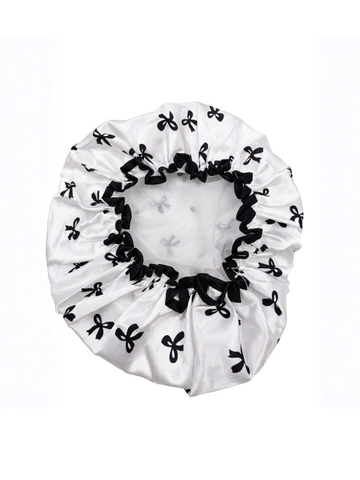 Shower Cap - Black & White