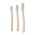 3 piece Eyebrow razor set