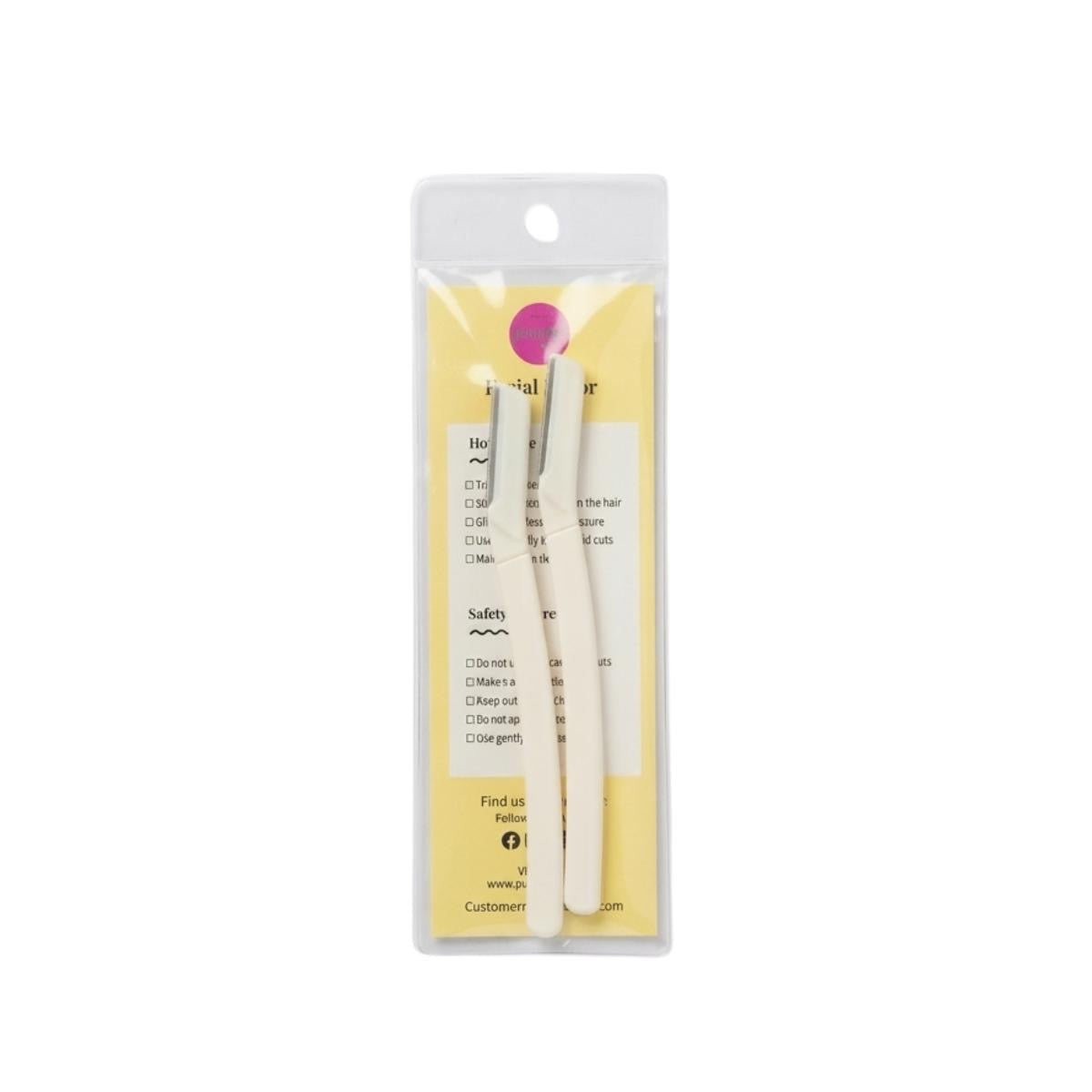 2 piece peach fuzz razor set