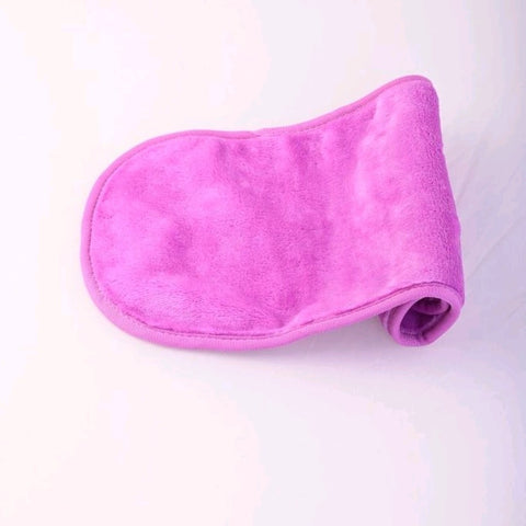 Big Microfiber Makeup Removing Towel – Pinkish Purple