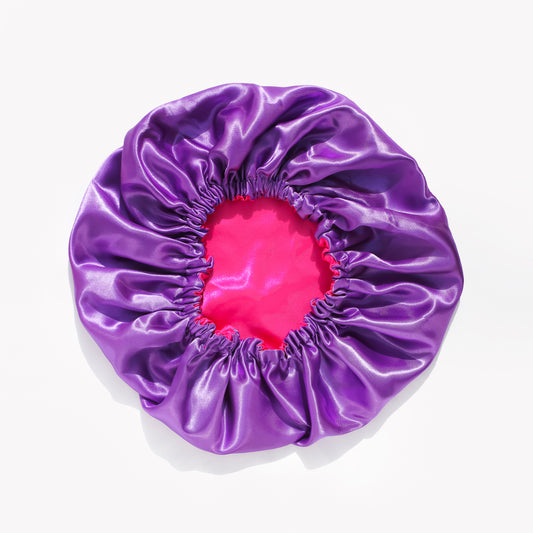 Hair Bonnet - Pink Purple Fest