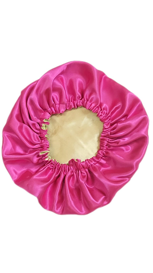 Hair Bonnet - Pink Lime Jazz Bonnet