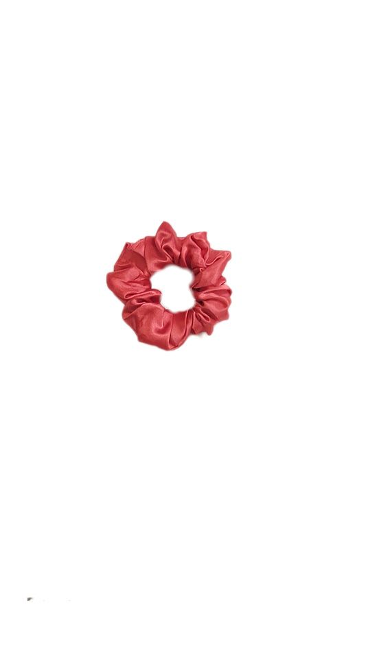 Single - Coral Scrunchie without tail