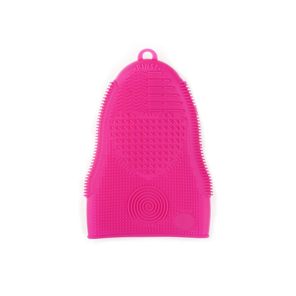 Fingerless Glove - Makeup Brush Cleaner - Pink