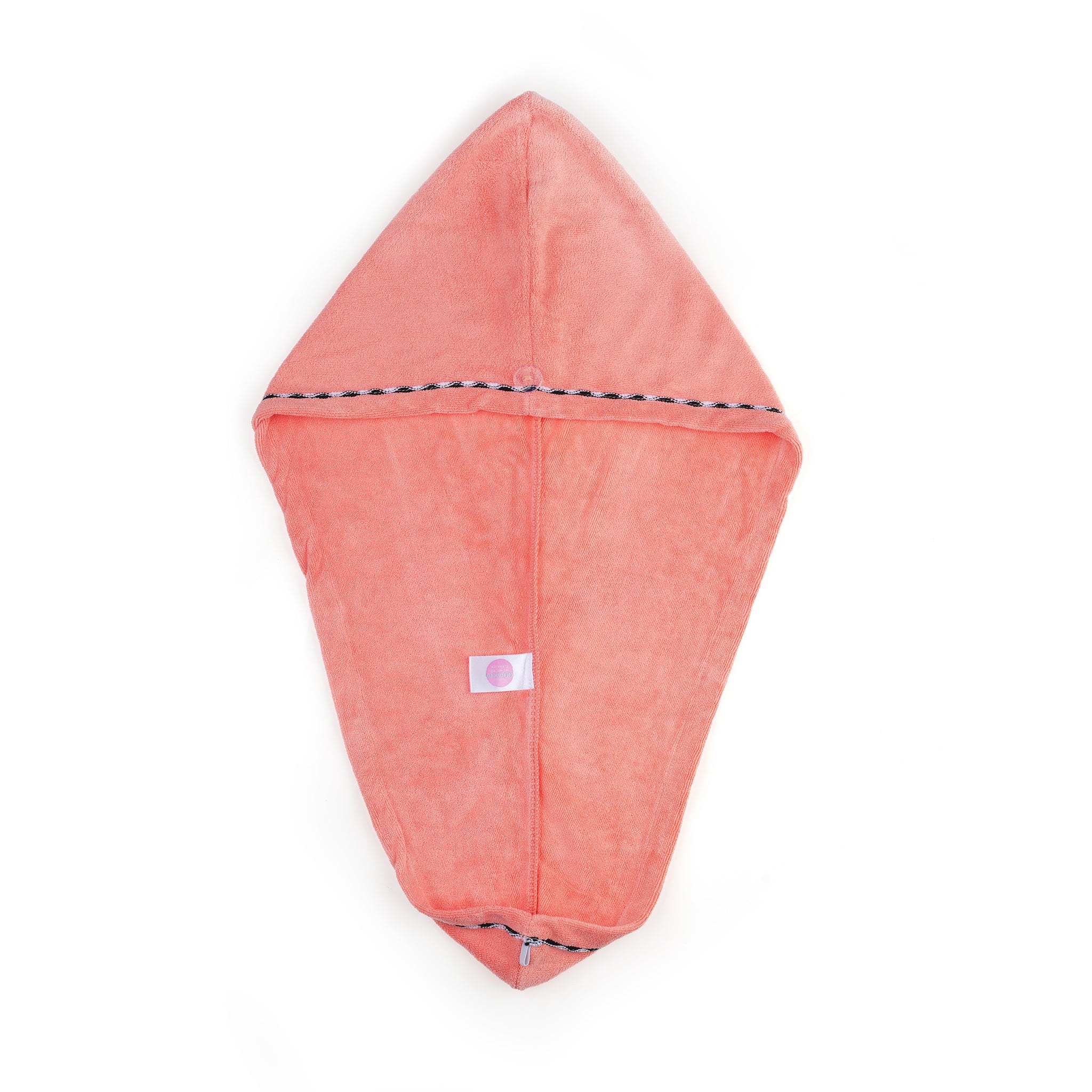 Microfiber Hair Turban - Coral
