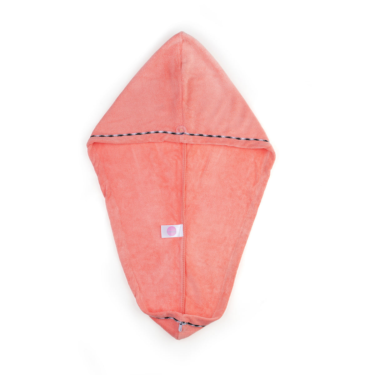 Microfiber Hair Turban - Coral