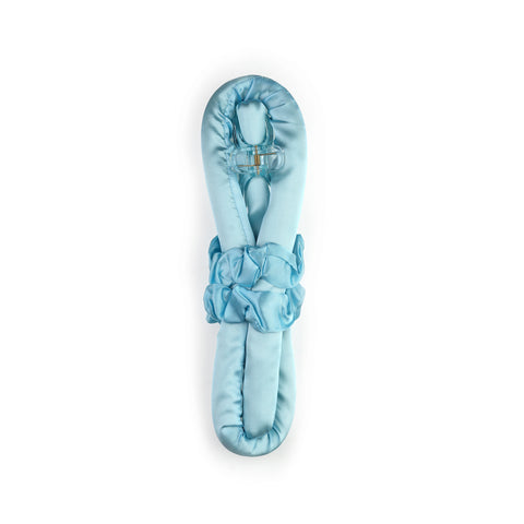 Imported Baby Blue Hair Curler With Clip