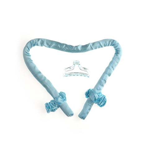 Imported Baby Blue Hair Curler With Clip