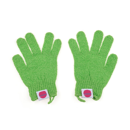 Exfoliating Gloves – Green