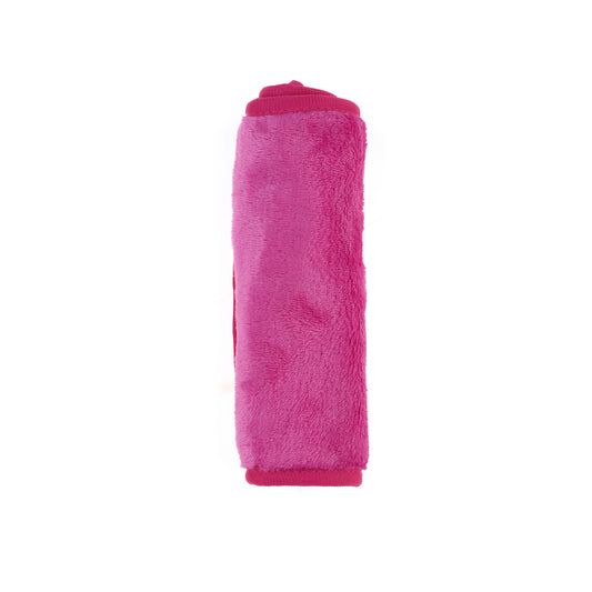 Big Microfiber Makeup Removing Towel – Pink