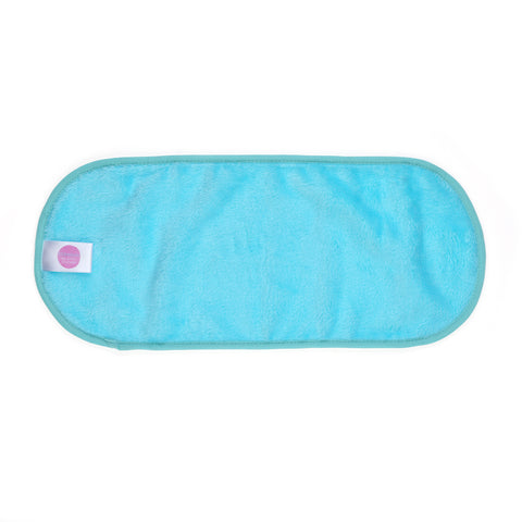 Big Microfiber Makeup Removing Towel – Aqua blue