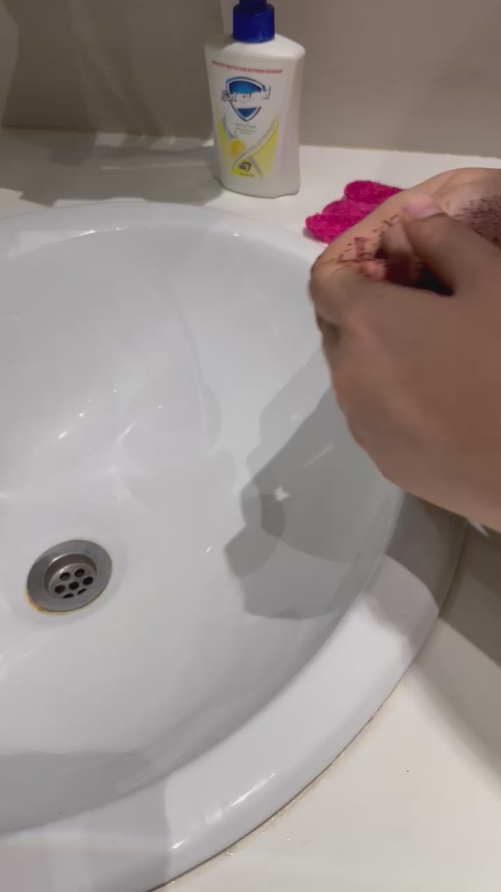 Exfoliating Gloves - Hot Pink
