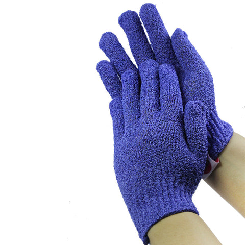 Exfoliating Gloves - Royal Blue
