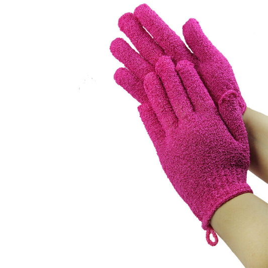 Exfoliating Gloves - Hot Pink